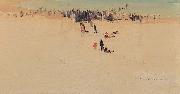 Elioth Gruner Along the Sands oil painting artist